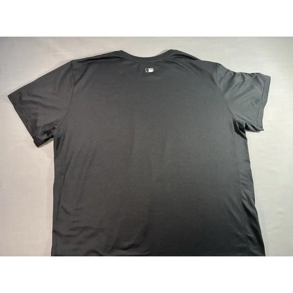 Nike Chicago Cubs Dri-FIT T-Shirt Mens XXL Gray MLB Baseball Graphic Tee